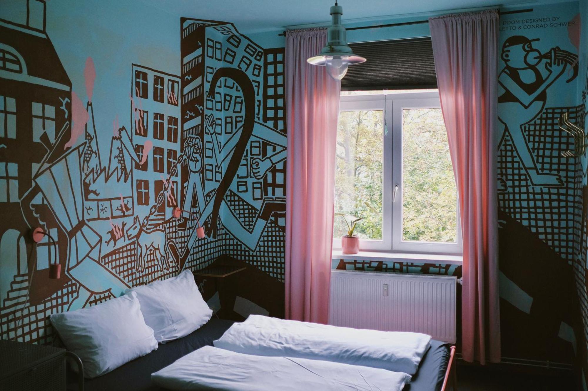 Hostel & Garten Eden Leipzig Ngoại thất bức ảnh
